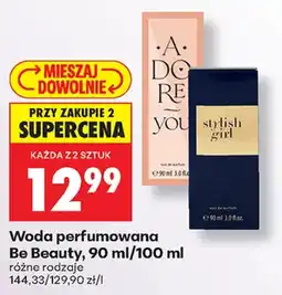 Biedronka Woda perfumowana Be Beauty oferta