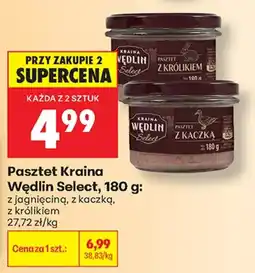 Biedronka Pasztet Kraina Wędlin Select oferta