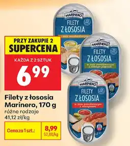 Biedronka Filety z łososia Marinero oferta