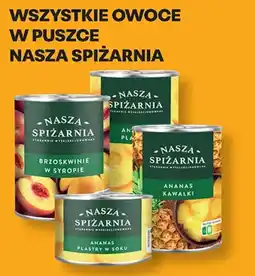 Biedronka Nasza Spiżarnia Brzoskwinie w Syropie oferta