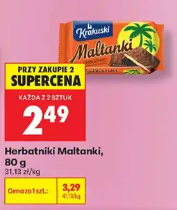 Biedronka Herbatniki Maltanki oferta
