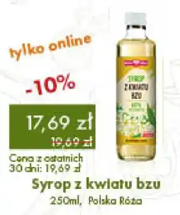 Organic Farma Zdrowia Syrop z kwiatu bzu oferta