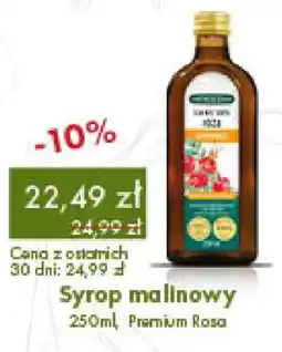 Organic Farma Zdrowia Syrop malinowy Premium Rosa oferta