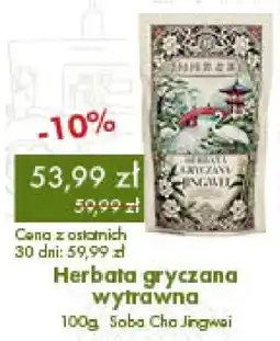 Organic Farma Zdrowia Herbata gryczana wytrawna Soba Cha Jingwei oferta