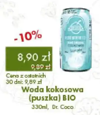 Woda kokosowa (puszka) BIO
