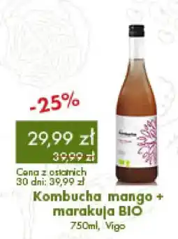 Organic Farma Zdrowia Kombucha mango + marakuja BIO oferta