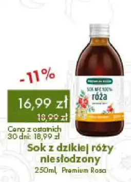 Organic Farma Zdrowia Sok z dzikiej róży niesłodzony Premium Rosa oferta