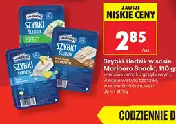 Biedronka Szybki śledzik Marinero Snack! oferta