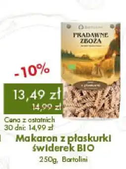 Organic Farma Zdrowia Makaron z płaskurki świderk BIO oferta