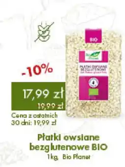 Organic Farma Zdrowia Płatki owsiane bezglutenowe BIO Bio Planet oferta