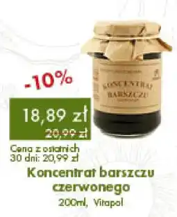 Organic Farma Zdrowia Koncentrat barszczu czerwonego Vitapal oferta