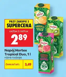 Biedronka Napój Hortex Tropical Duo oferta