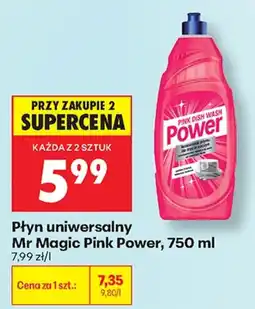 Biedronka Płyn uniwersalny Mr Magic Pink Power oferta