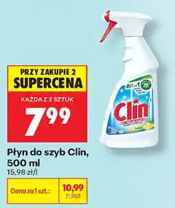 Biedronka Płyn do szyb Clin oferta