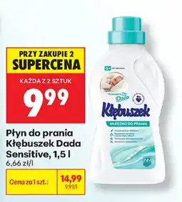 Biedronka Płyn do prania Kłębusek Dada Sensitive oferta