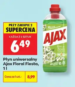 Biedronka Płyn uniwersalny Ajax Floral Fiesta oferta