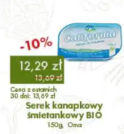 Organic Farma Zdrowia Serek kanapkovy śmietankowy BIO oferta