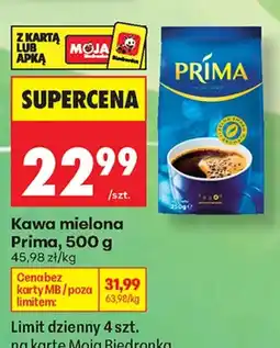 Biedronka Kawa mielona Prima oferta