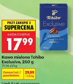 Biedronka Kawa mielona Tchibo Exclusive oferta