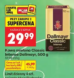Biedronka Kawa mielona Classic Intense Dallmayr oferta