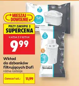 Biedronka Wkład do dzbanków filtrujących Dafi oferta