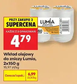 Biedronka Wkład olejowy do zniczy Lumia oferta