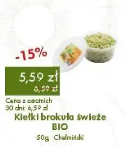 Organic Farma Zdrowia Kiełki brokuła świeże BIO oferta