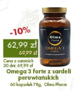 Organic Farma Zdrowia Omega 3 forte z sardeli peruwiańskich oferta