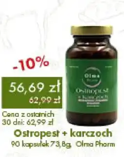 Organic Farma Zdrowia Ostropest + karczoch oferta