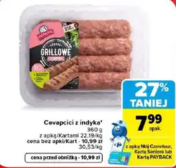 Carrefour Cevapcici z indyka oferta