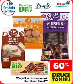 Carrefour PIERNIKI W CZEKOLADZIE oferta