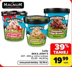 Carrefour Lody BEN & JERRY'S oferta