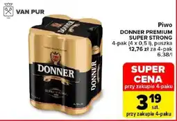 Carrefour Piwo DONNER PREMIUM SUPER STRONG oferta