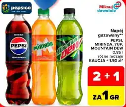 Carrefour Napój gazowany** PEPSI, MIRINDA, 7UP, MOUNTAIN DEW oferta