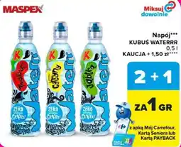 Carrefour Napój KUBUŚ WATERRR oferta