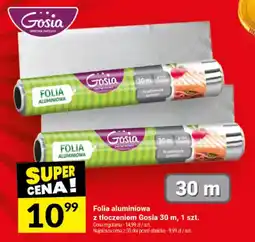 Twój Market Folia aluminiowa z tłoczeniem Gosia oferta