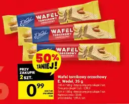 Twój Market Wafel torcikowy orzechowy E. Wedel oferta