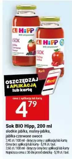Twój Market Sok BIO Hipp oferta