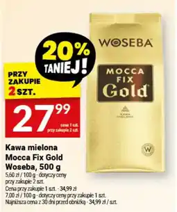 Twój Market Kawa mielona Mocca Fix Gold Woseba oferta