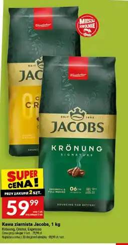 Twój Market Kawa ziarnista Jacobs oferta