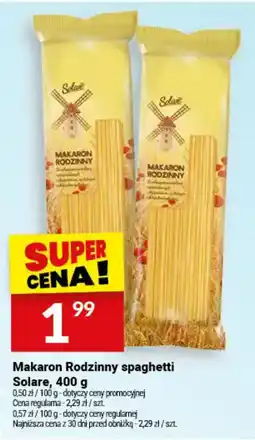 Twój Market Makaron Rodzinny spaghetti Solare oferta