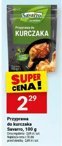 Twój Market Przyprawa do kurczaka Savarro oferta