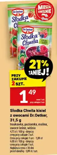 Twój Market Słodka Chwila kisiel Dr.Oetker oferta