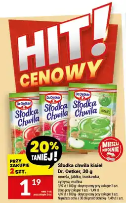 Twój Market Słodka chwila kisiel Dr. Oetker oferta