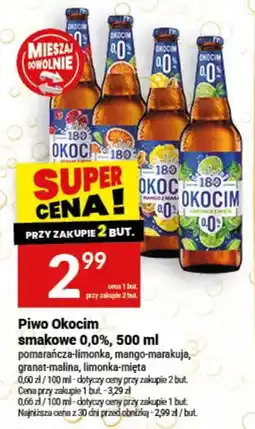 Twój Market Piwo Okocim smakowe 0,0% oferta