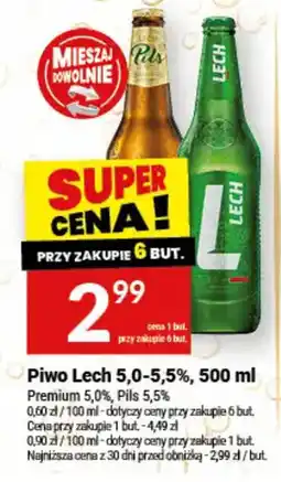 Twój Market Piwo Lech oferta