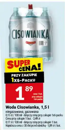 Twój Market Woda Cisowianka oferta