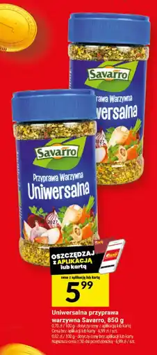 Twój Market Przyprawa Warzywna Uniwersalna Savarro oferta