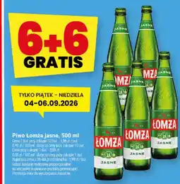 Twój Market Piwo Łomża jasne oferta