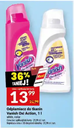Twój Market Odplamiacz do tkanin Vanish Oxi Action oferta